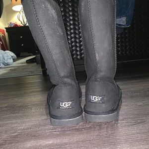 Tall Black Uggs